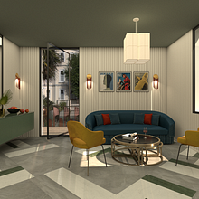 The 30's in a modern place. Interior Design project by marisolla - 02.05.2023