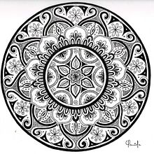 Mi proyecto del curso: El arte de dibujar mandalas: crea patrones geométricos. Drawing & Ink Illustration project by Ana Daniela Leyva - 02.05.2023