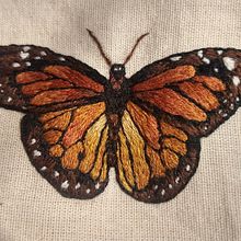 Mi proyecto del curso: Técnicas de bordado realista Ein Projekt aus dem Bereich Traditionelle Illustration, Stickerei und Textildesign von Karina Contreras - 06.02.2023