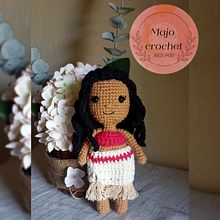Moana 🌊💗. Amigurumi project by María José Chinchilla González - 02.06.2023