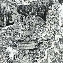 Eden. Traditional illustration, Ink Illustration, Design, and Graphic Design project by Chiara Damia - 02.06.2023