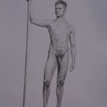 Mój projekt z kursu: Realistyczny rysunek postaci ludzkiej. Traditional illustration, Fine Arts, Sketching, Pencil Drawing, Drawing, Realistic Drawing, and Figure Drawing project by Kosma Kononowicz - 02.06.2023