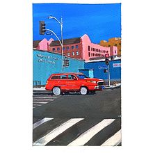 My project for course: Gouache Sketchbook: Painting Your Surroundings. Un projet de Beaux Arts, Peinture, Esquisse , Illustration architecturale, Carnet de croquis , et Peinture gouache de David Miller - 07.02.2023