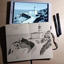 El meu projecte de curs. Projekt z dziedziny Trad, c, jna ilustracja, Sketching,  R, sunek, Sketchbook,  R i sunek atramentem użytkownika Pep Solé - 07.02.2023