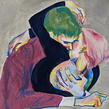 My project for course: Expressive Figure Drawing: Explore Lines, Shapes and Colors. Fine Arts, Pencil Drawing, Drawing, Portrait Drawing, Realistic Drawing, Figure Drawing, and Gouache Painting project by Barbara - 02.07.2023