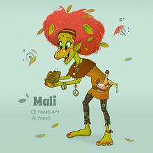 My project for course: Character Design: Develop Your Own Style. Un proyecto de Ilustración tradicional, Diseño de personajes, Dibujo, Ilustración digital y Dibujo digital de Yaeeli Segal-Barnatan - 07.02.2023