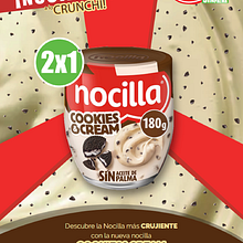 Diseño de flyer publicitario de nocilla.. Design, Photomontage, and Advertising project by Pedro Gardner - 02.07.2023