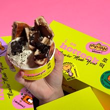 I am Hotteok. Un progetto di Br, ing, Br, identit, Design e Illustrazione tradizionale di Cherry Bomb Creative Co. - 01.10.2021