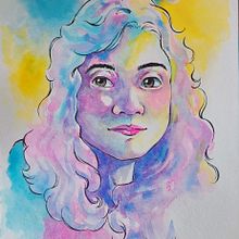 In Memory. Watercolor Painting project by Morgan JT - 02.06.2023