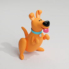 Meu projeto do curso: Criação de personagens 3D com Blender . Un proyecto de 3D, Diseño de personajes, Modelado 3D, Diseño de personajes 3D y Diseño 3D de Comboio Art Studio - 08.02.2023