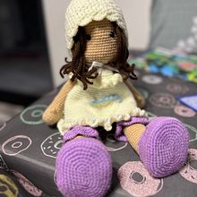 Il mio progetto del corso: Creazione di bambole amigurumi romantiche Ein Projekt aus dem Bereich H, werk, Spielzeugdesign, Weben, Crochet, Amigurumi und Textildesign von Silvia Flaviani - 08.02.2023