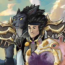 Comisión OC WOW. Een project van Traditionele illustratie y Videogames van Hazael Rumbos - 14.01.2023