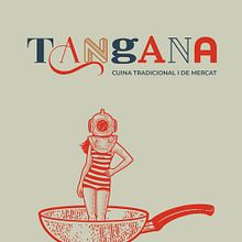 Logo Tangana. Un proyecto de Diseño, Diseño gráfico, Diseño de logotipos y Publicidad de vicente salvador - 09.02.2023
