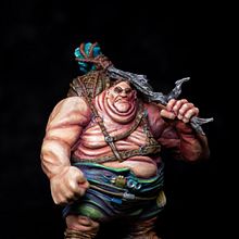 My project for course: Introduction to Painting Miniatures. Projekt z dziedziny Craft,  Sztuki piękne, Rzeźba, Malarstwo dekorac i jne użytkownika kaiju_atlas - 09.02.2023