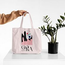 Proyecto diseño de logo para Gora Street Market. Un projet de Design , Illustration traditionnelle, Design graphique , et Création de logos de Micaela Castillo Legarreta - 09.02.2023