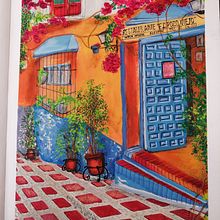 Mi proyecto del curso: Ilustración expresiva de paisajes urbanos con gouache. Projekt z dziedziny  Malarstwo, Sketching,  R, sunek architektoniczn i Malowanie gwaszami użytkownika Arlette Cassot - 09.02.2023