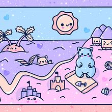 My project for course: Designing Kawaii Worlds: Spread Joy Through Illustration. Character Design, Digital Illustration, and Manga project by Isobel Moore - 02.05.2023