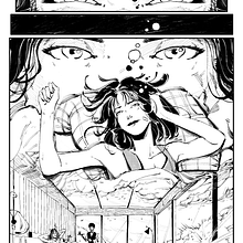 Mi proyecto del curso: El cómic de superhéroes: narrativa y realización gráfica. Traditional illustration, Character Design, Comic, Pencil Drawing, Drawing, and Narrative project by Aldo Nicolas Rojas Ponce - 02.10.2023