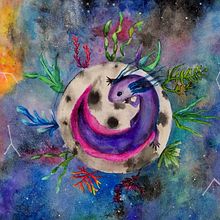Mi proyecto del curso: Técnicas modernas de acuarela. Un proyecto de Pintura, Pintura a la acuarela, Ilustración tradicional y Bellas Artes de Montserrat Torres Rodríguez - 05.07.2021