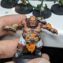 Blood Bowl: Fire Mountain Gut-Busters. Een project van 3D y Craft van Thorsten Klitzsch - 10.02.2023