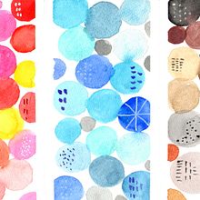 Mon projet du cours : Création de palettes de couleurs à l’aquarelle . % bymurielle tarafından hazırlanan Geleneksel illüstras, on, Güzel sanatlar, Tablo, Sulubo, a Resim, Ve Renk Teorisi projesi - 01.28.2023