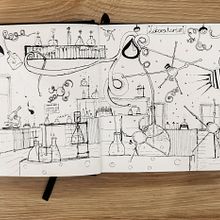 Laboratorium. Un proyecto de Ilustración tradicional de Ewa Jacyno - 10.02.2023