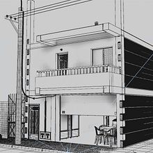 CASA BARRIO COLOMBIANO. Projekt z dziedziny 3D użytkownika josejescobar6 - 09.02.2023