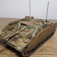Sturmgeschütz IV 1:35 Model. Un proyecto de Pintura acrílica de volkov.ilya.1998 - 11.02.2023