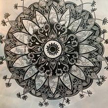 Mi proyecto del curso: El arte de dibujar mandalas: crea patrones geométricos. Un progetto di Disegno e Illustrazione con inchiostro di Susanna Curran - 12.02.2023