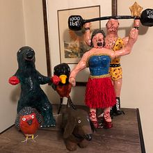 My project for course: Paper Mache for Beginners: Sculpt a Colorful Character. Traditional illustration, Character Design, To, Design, Art To, s, and Creating with Kids project by allison_leigh_stewart - 02.10.2023