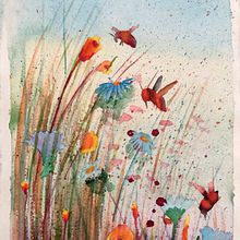 Mi proyecto del curso: Ilustración naturalista con acuarela y carboncillo . Ilustrație tradițională, Pictura & Ilustrație naturalistă de Desirée Lara - 02.12.2023