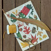 Bordado con materiales orgánicos alternativos. Un proyecto de Bordado y Diseño textil de parevolant - 12.02.2023