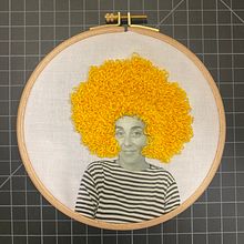 My project for course: Advanced Embroidery with Color-Image Transfers. Collage, Printing, Embroider, DIY, and Textile Design project by stella colaleo - 02.12.2023
