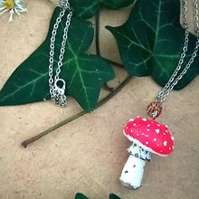 collier champigon. Accessor, Design, Arts, Crafts, Jewelr, Design, and Ceramics project by sobrault - 02.12.2023