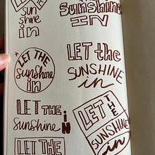My project for course: Hand-Lettering Sketchbook: Techniques to Unlock Creativity. Sketching, Creativit, Drawing, H, Lettering, and Sketchbook project by monpetson - 02.12.2023