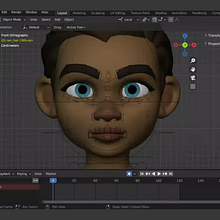 TP- Animación 3D Rigging Blender. Animation, Character Animation, 3D Animation, and Rigging project by Stephanie W - 02.12.2023
