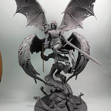 Lucifer Reborn. Arts, Crafts, Fine Arts, Sculpture, and Decorative Painting project by José Alberto Sanz Alberquilla - 11.02.2023