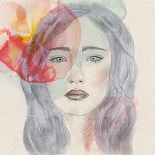 My project for course: Illustrated Portraits with Procreate. Traditional illustration, Vector Illustration, Digital Illustration, and Portrait Drawing project by julimun - 02.13.2023