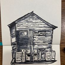 My project for course: Expressive Architectural Sketching with Colored Markers Ein Projekt aus dem Bereich Skizzenentwurf, Zeichnung, Architektonische Illustration, Sketchbook und Illustration mit Tinte von estherlee909 - 13.02.2023