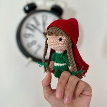 Mi proyecto del curso: Amigurumis: tejido de marionetas de dedo a crochet. Crochet, Amigurumi, and Textile Design project by Ana Belén Gordillo Bustamante - 02.13.2023