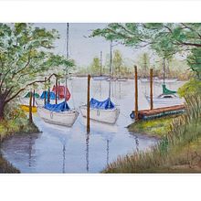 My project for course: Watercolor Techniques for Painting Seascapes. Un projet de Peinture, Aquarelle et Illustration naturaliste de isidorojose - 12.02.2023