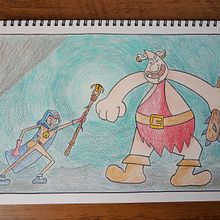 Meu projeto do curso: Caderno de desenho: Crie personagens fantásticos. Een project van Ontwerp van personages,  Schetsen, Tekening met potlood,  Tekening y Sketchbook van Priscila Cruz - 13.02.2023