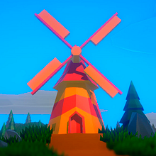 Meu projeto do curso: Modelagem de cenários low poly para vídeo games. 3D, and 3D Modeling project by Rangel de Oliveira - 02.13.2023