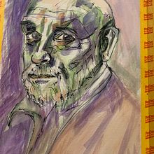 My project for course: Artistic Portrait with Watercolors. Fine Arts, Painting, Watercolor Painting, and Portrait Drawing project by dart74 - 02.13.2023