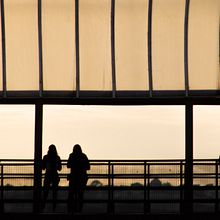 Silhuetas e o pôr do sol . Fotografi proyek oleh Fran - 02.07.2023