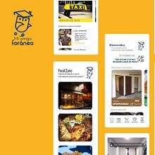Mi amigo Foraneo App & website. UX / UI, Web Design, Mobile Design, e Design digital projeto de Michael Raúl Humphrey Toruño - 14.02.2023