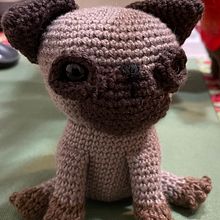 Il mio progetto del corso: Tecniche di uncinetto: crea i tuoi amigurumi. Un proyecto de Artesanía, Diseño de juguetes, Tejido, DIY, Crochet, Amigurumi y Diseño textil de Silvia Selva - 14.02.2023