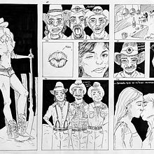 Cómic cowboys - CA Ein Projekt aus dem Bereich Comic von Gemma Cardenal Giménez - 14.02.2023