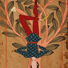 Tarot deck. Traditional illustration project by Parastoo Pakzad - 02.14.2023