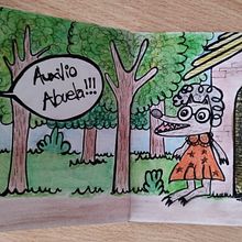 Mi proyecto del curso: Técnicas narrativas para historias ilustradas. Projekt z dziedziny Trad, c, jna ilustracja, Malowanie akwarelą, Stor, telling, Stor, board, Ilustracje dla dzieci, Narracja, Beletr, st i ka użytkownika Abi Hetcer - 14.02.2023
